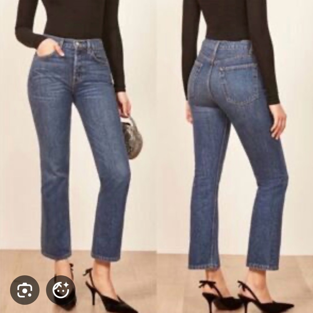 Reformation Jodi Kick Flare Jeans Size 28 in Teton